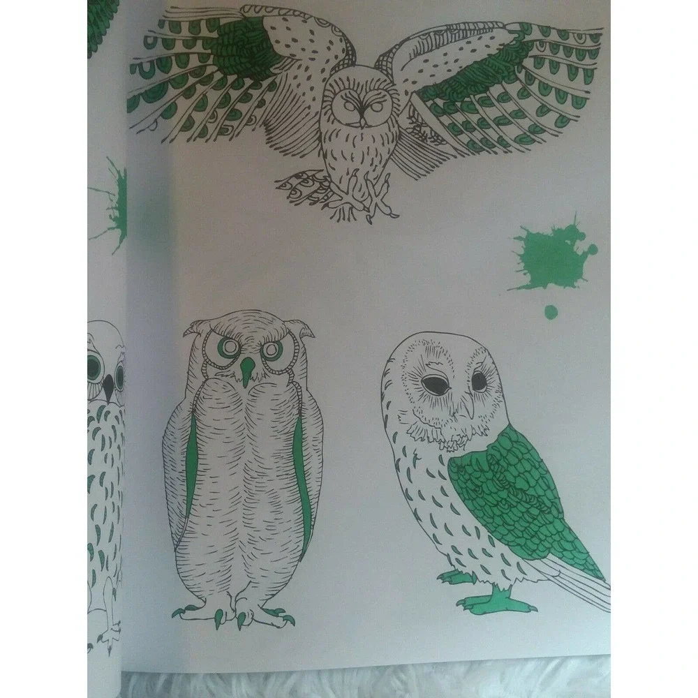 2 New Flower‎ & Patterns Insp Adult Coloring Books